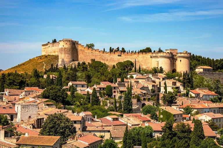 Le Fort Saint André à Villeneuve-lès-Avignon (Gard).