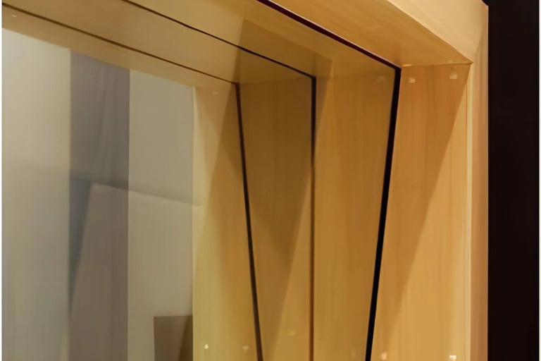 Visor acustico vidro acustico