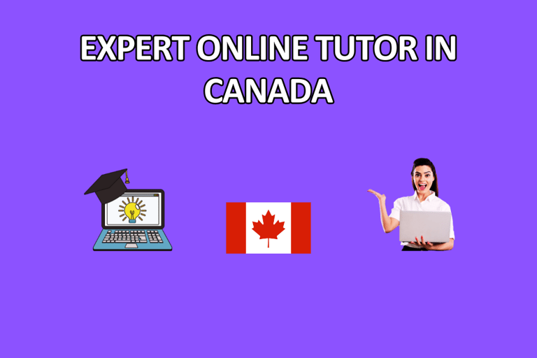 get expert online tutor in Canada