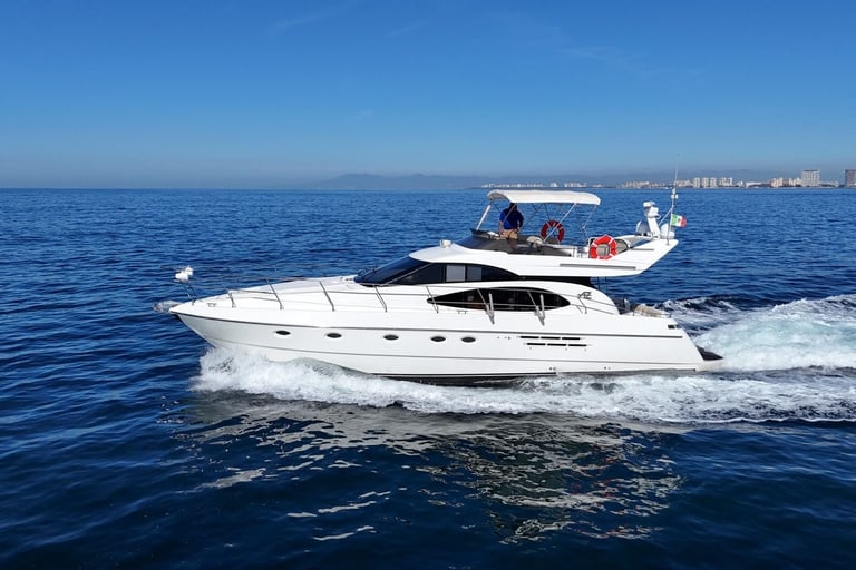 a boat with people on it in the water