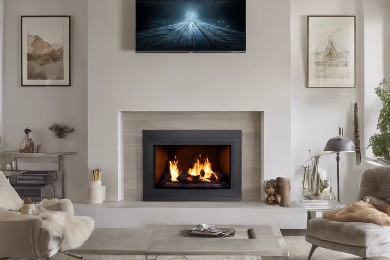 Bright living room with modern inventory
