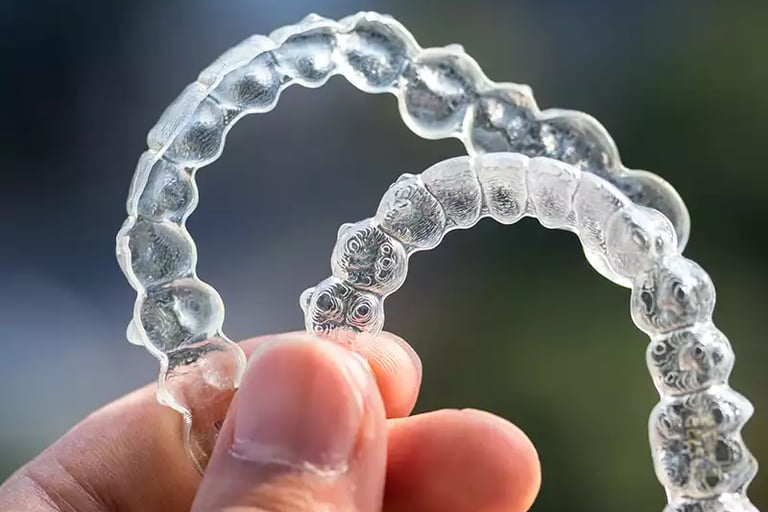 nieng rang trong suot invisdental