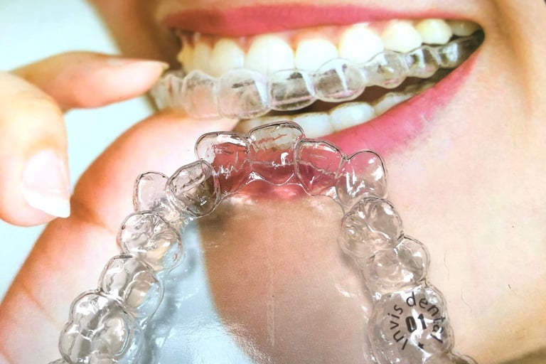 khay niềng trong Invisdental