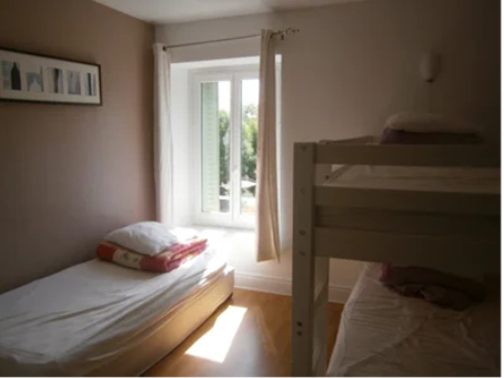 Les Sources Gîte/Apartment second bedroom 3 beds