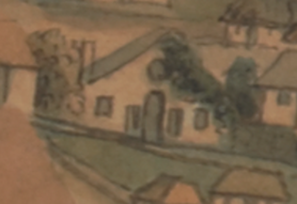 Judge Advocate's house, where the court cases were heard