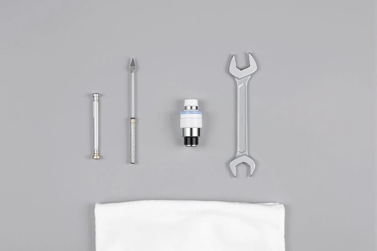 Outils pour remplacer le filtre s'un mitigeur