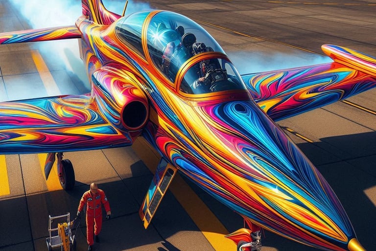 Jet Engine Aeroplane