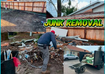 Junk removal before and after