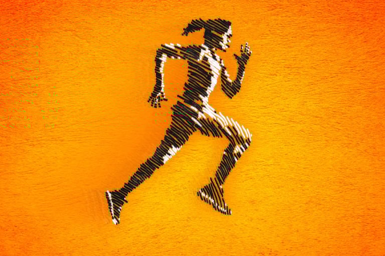 SEO Female Running
