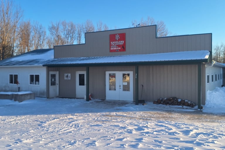 HJB Saddlery Front Entrance