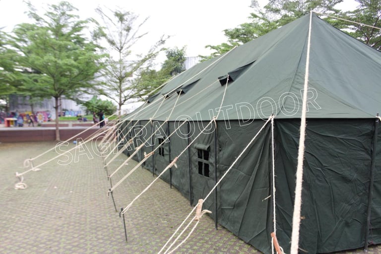 tenda pleton standar tni