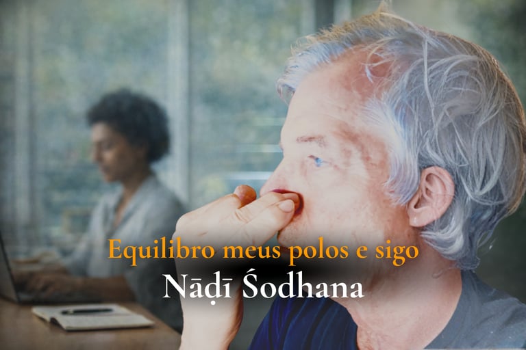 Respiração alternada para assentar o corpo e decidir melhor, com menos impulso