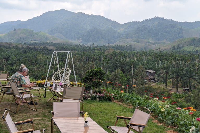 Hen Tae khao cafe, sawi Chumphon