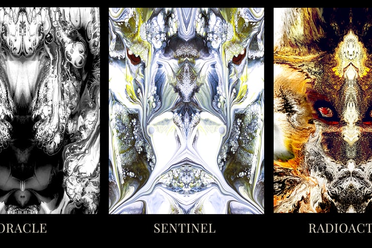 Oracle Dream Carnival phone case artwork  Sentinel Dream Carnival phone case artwork  Radioactive Dr