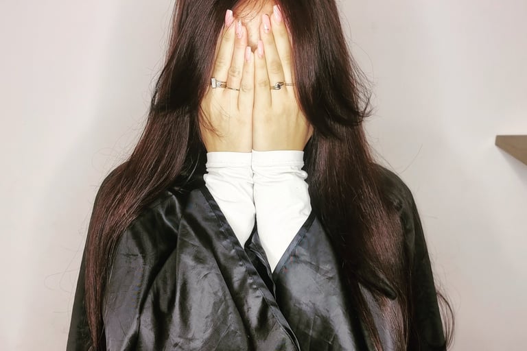 shampoing coupe brushing avec volume