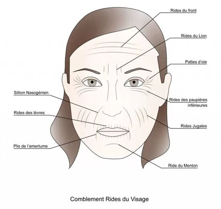 maquillage travesti zones visage