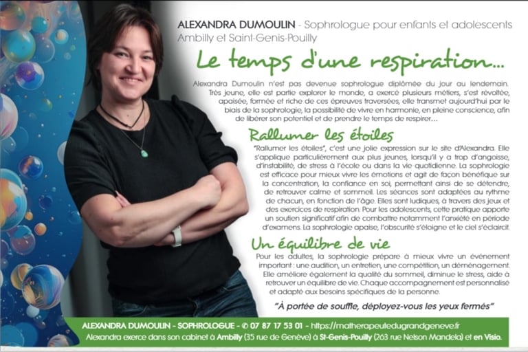 Article de presse sur Alexandra Dumoulin