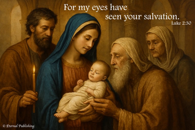 Presentation of Jesus, Luke 2.30