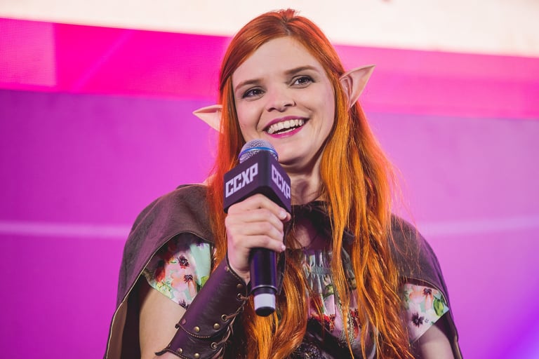 Palestra no Palco Ultra. CCXP 2022.