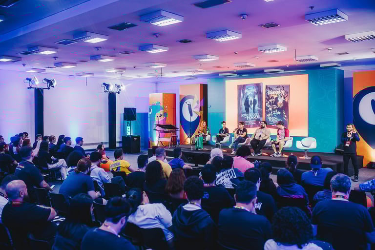 Palestra no Palco Ultra. CCXP 2024.