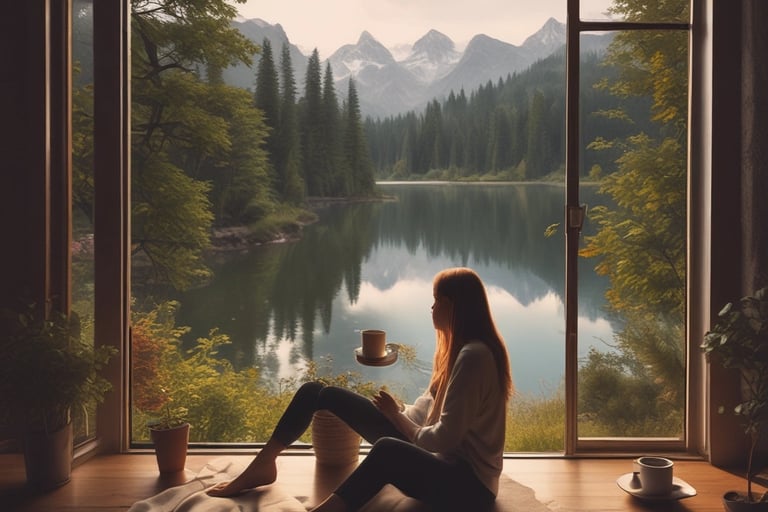 Bright living room with modern inventory