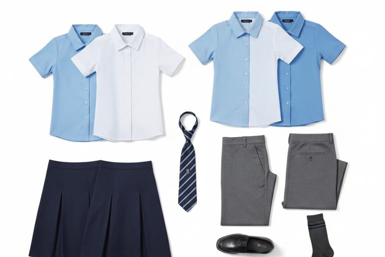 Modern and sustainable school uniform design for students