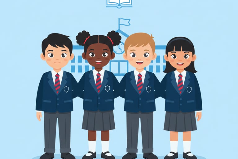 School uniforms promote equality among students globally