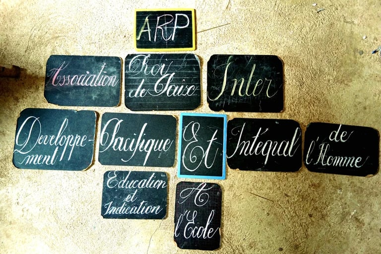 Message éducatif de l’Association Roi de Paix