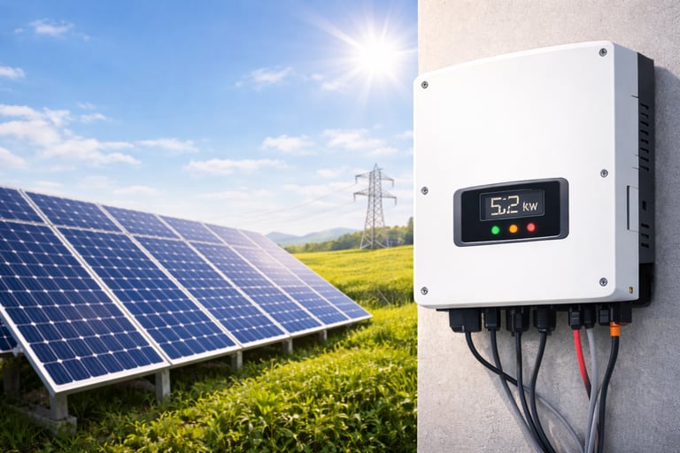Solar Inverter Size Calculator – Determine the Correct Inverter Size for Your Solar Power System