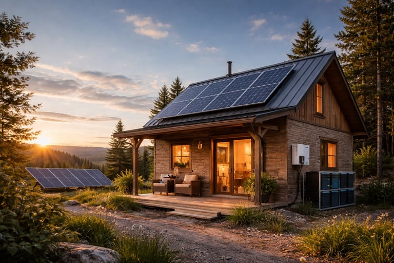 Solar Energy Consumption Calculator (Daily, Monthly & System Load)