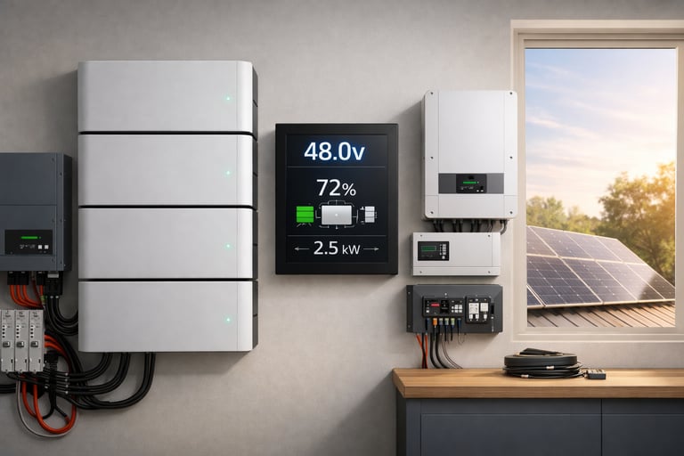 Ultra-premium off-grid energy system