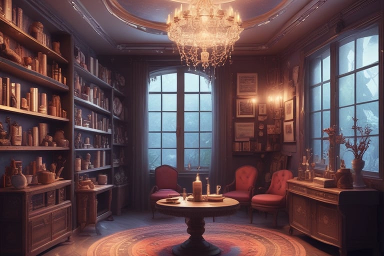 Bright living room with modern inventory