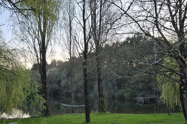 etang parc jardin domaine du clody