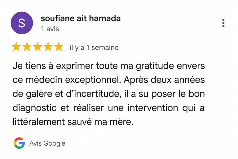 Dr sellak fouad gynécologue tanger