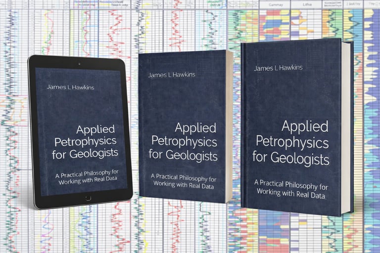 Picture of Applied Petrophysics for Geologists book in 3 formats