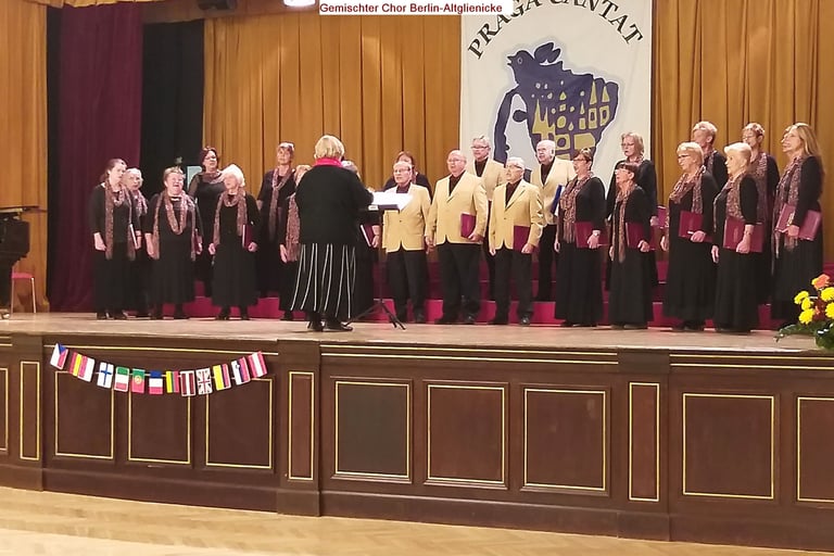 Unser Auftritt beim Chorfestival in Prag