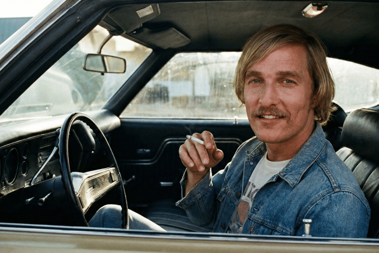 Matthew McConaughey recreation from Dazed and Confused created by Adam Bair permissible AI use