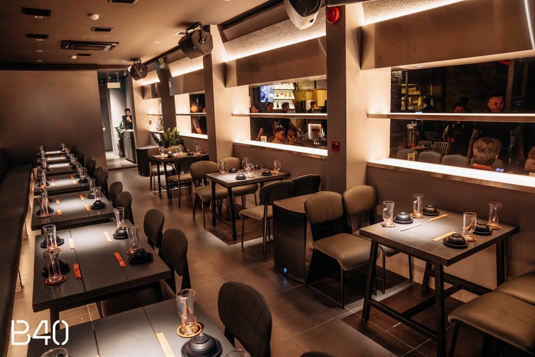 B40 Saigon Indoor seating area