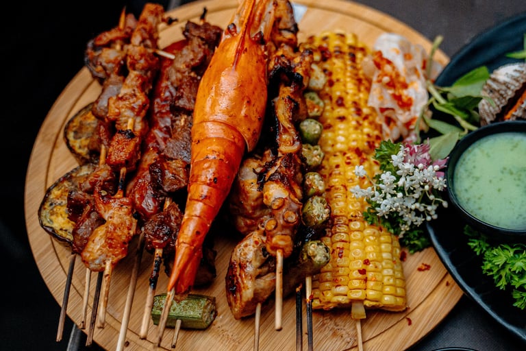 B40 Food on a stick