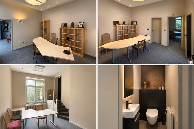 bureraux espaces coworking Villa Theresa Soignies
