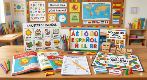 Didactic materials for Spanish Online Lessons