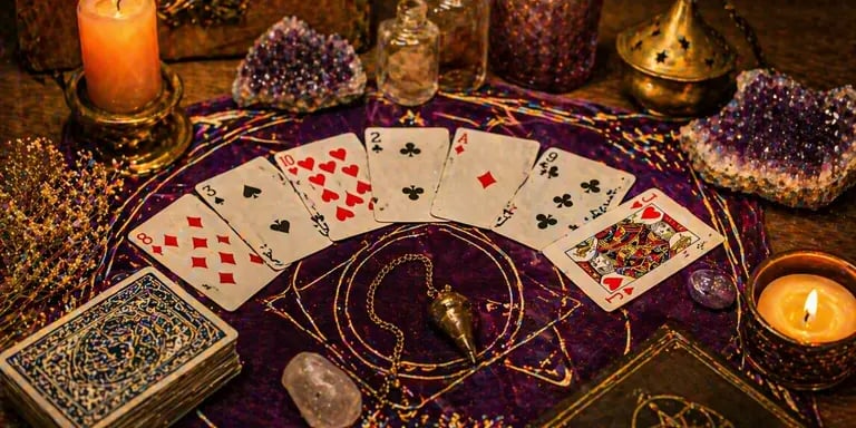 cartomancia online baralho comum leitura cartas
