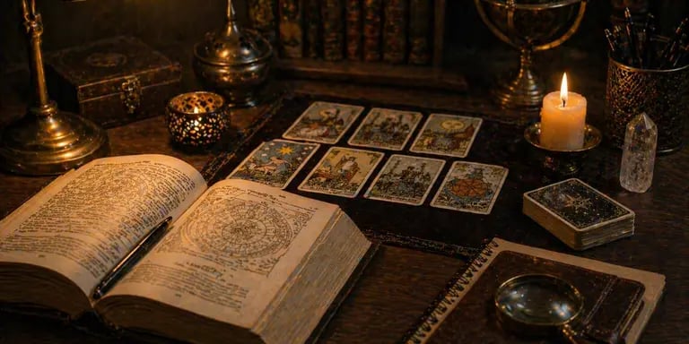 cartomante online confiável utilizando tarot com base em estudo, técnica e organização