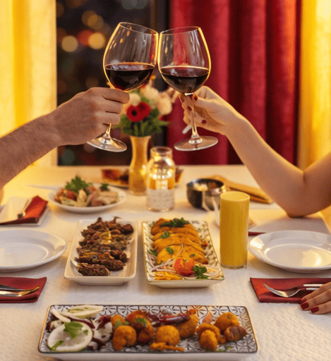 Brinde no Namastey India Restaurante Indiano em Massamá