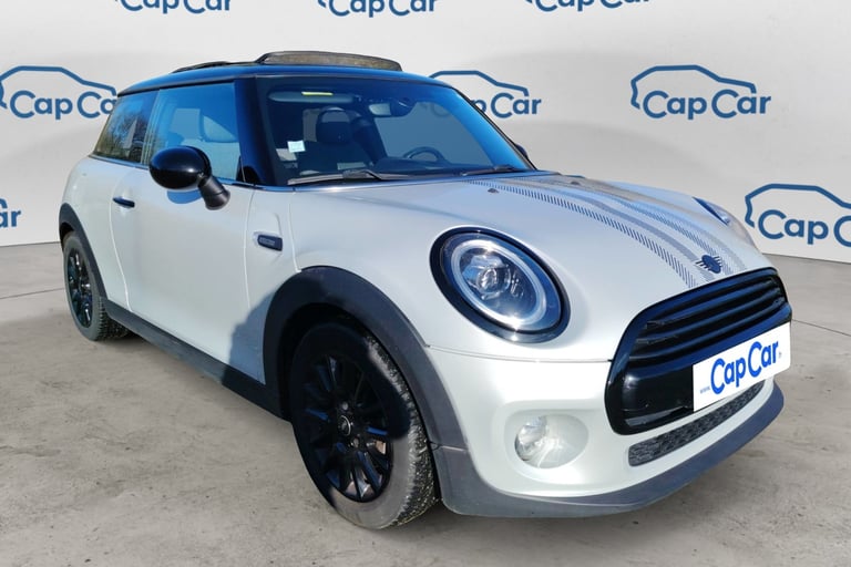 Mini Cooper blanche à vendre par Capcar
