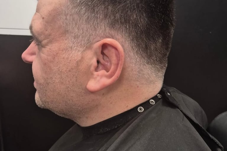 mid skin fade Aintree