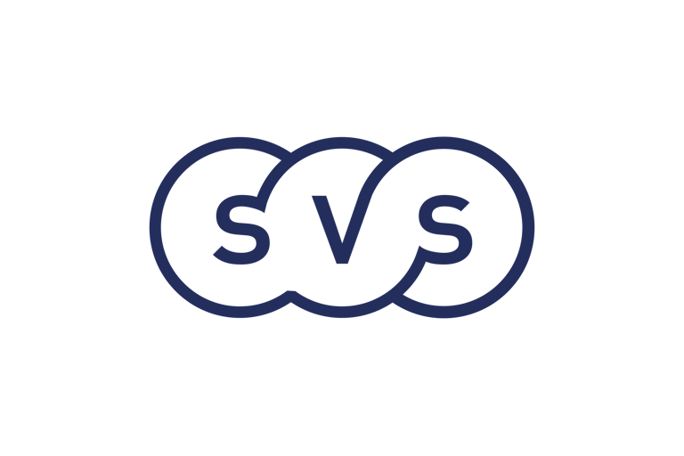 SVS markası için hazırlanan kurumsal logo tasarım çalışması
