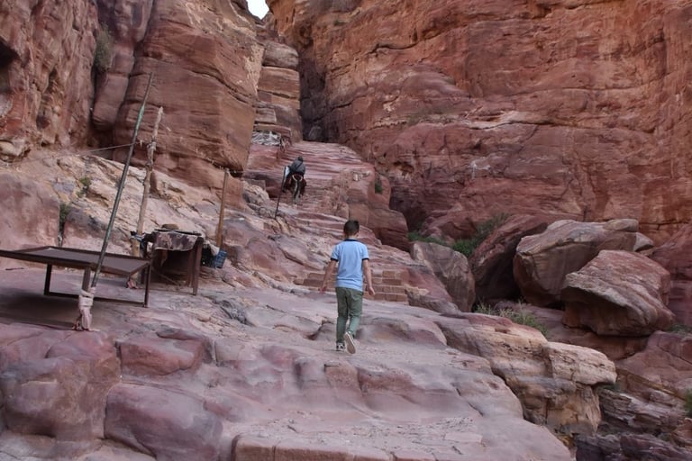 monestry steps petra