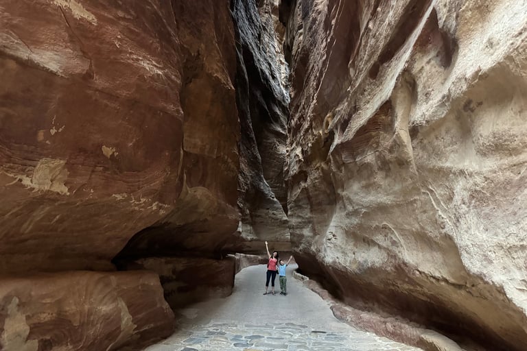 petra with kids