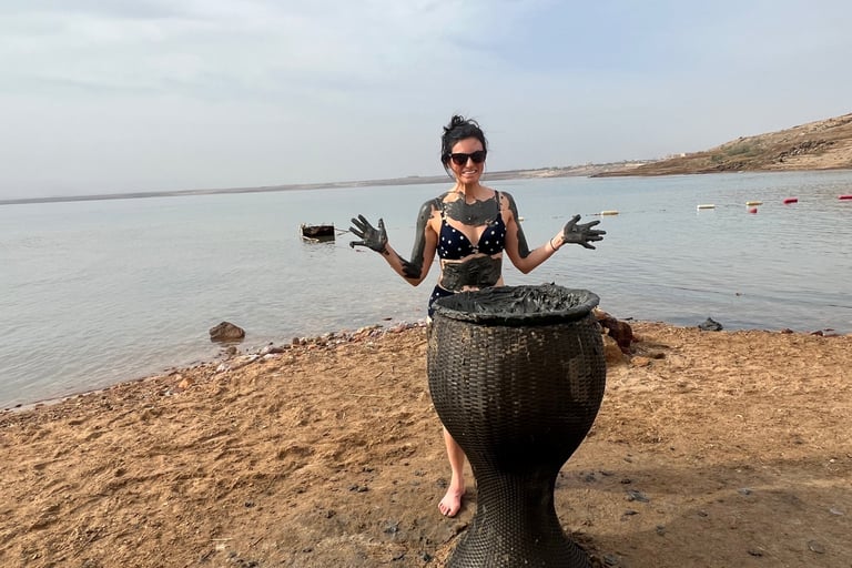 Jordan dead sea mud baths